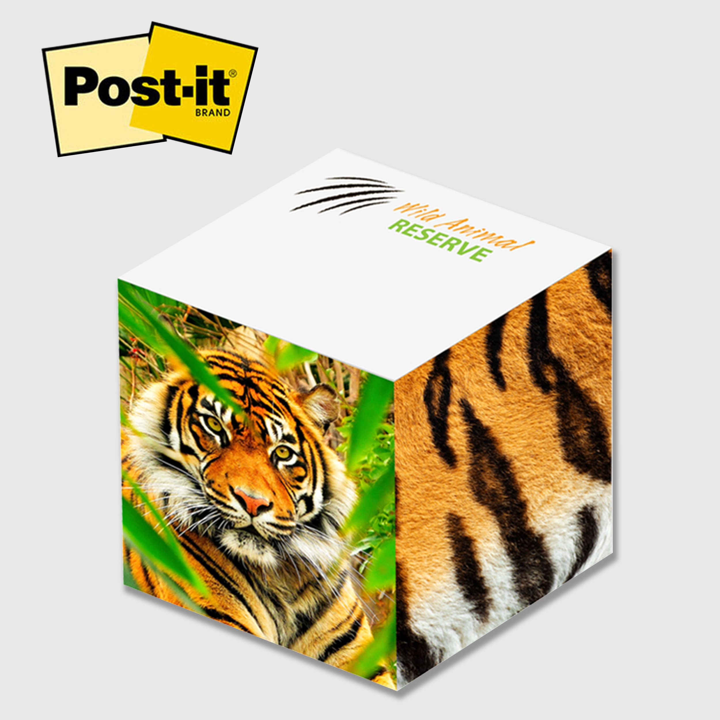 Post-it Custom Printed Notes Cube 2-3/4" x 2-3/4" x 2-3/4" (Memo Cube ...