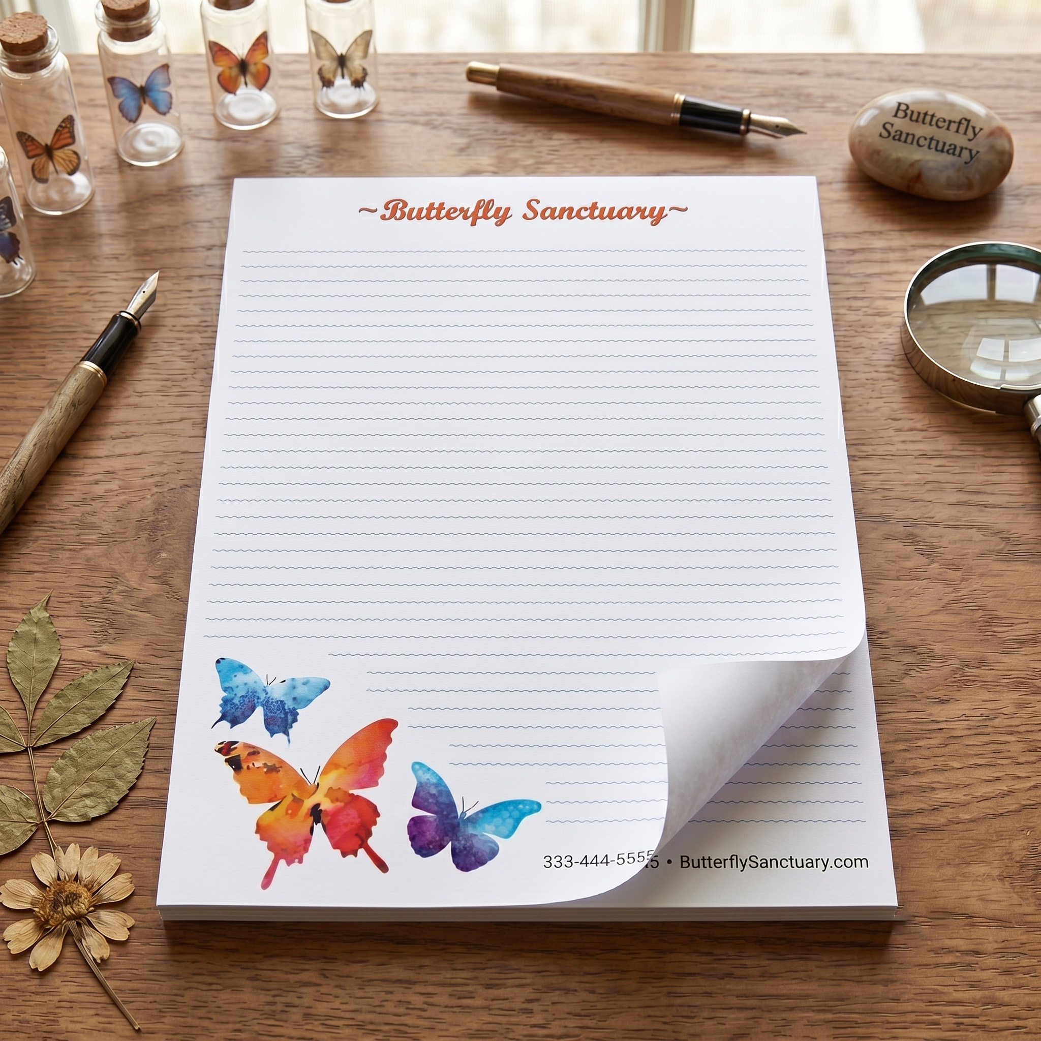 Custom 8.5 x 11 Notepads | Budget Pricing | Captain Notepad